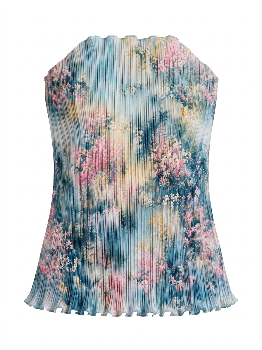 [PRE-ORDER] AERA Pleated Top - Sakura