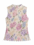 [PRE-ORDER] AERA Pleated Top - Dahlia