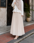 YOU Edition Pleated Skirt - Creme