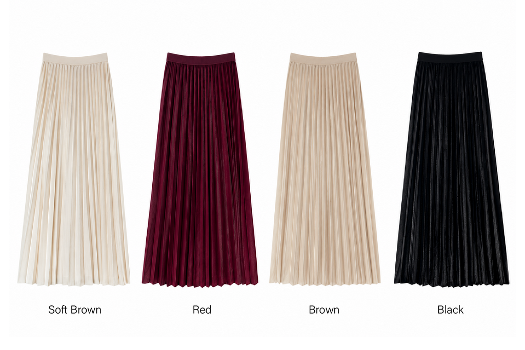 YOU Edition Pleated Skirt - Creme