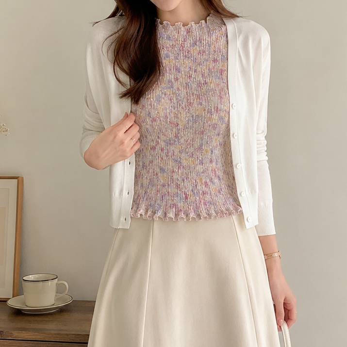 [PRE-ORDER] AERA Pleated Top