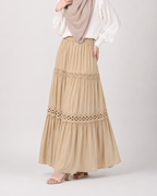 Renda Skirt - Brown